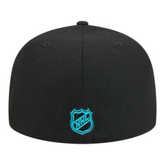 San Jose Sharks New Era Core 59FIFTY Fitted Hat Black