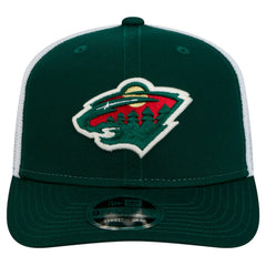 Minnesota Wild New Era Core Trucker 9SEVENTY Stretch-Snap Hat Green