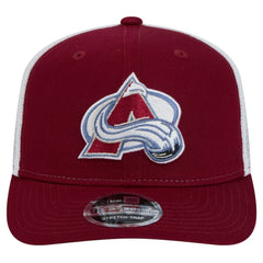 Colorado Avalanche New Era Core Trucker 9SEVENTY Stretch-Snap Hat Burgundy