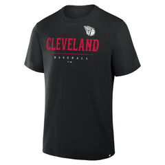Cleveland Guardians Color Pop Legacy Clubhouse T-Shirt - Black