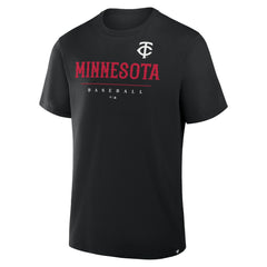 Minnesota Twins Color Pop Legacy Clubhouse T-Shirt - Black