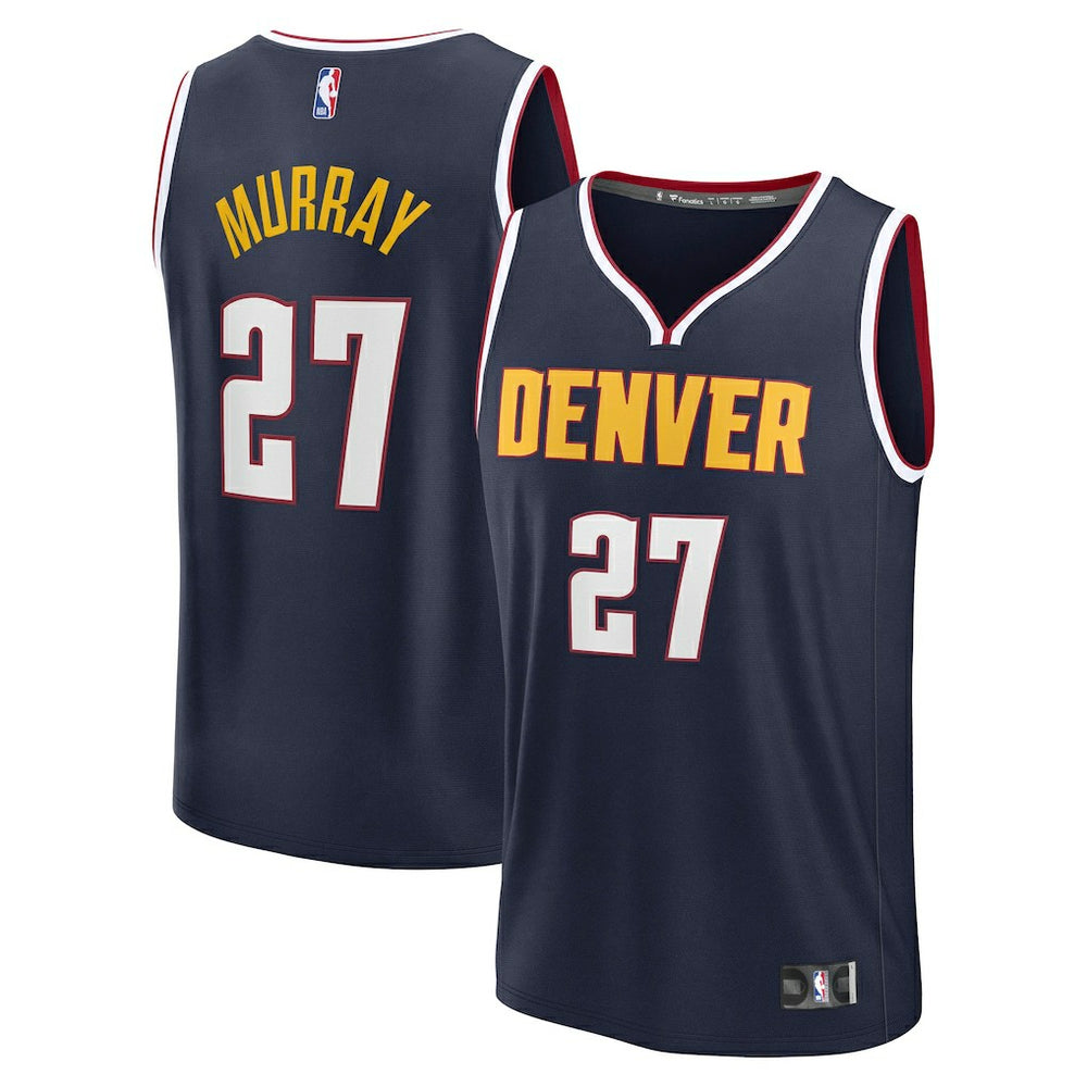 Jamal Murray Denver Nuggets Fast Break Replica Player Jersey sale - Icon Editi- Navy | Fanatics shop