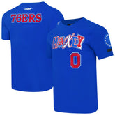 Tyrese Maxey Philadelphia 76ers Pro Standard City Ransom T-Shirt - Royal on sale