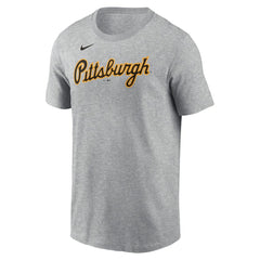 Paul Skenes Pittsburgh Pirates Fuse Name & Number T-Shirt - Heather Gray | Nike