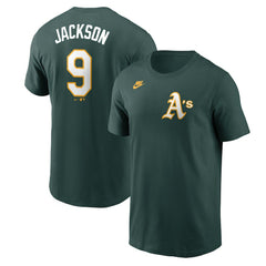 Reggie Jackson Athletics Fuse Name & Number T-Shirt - Green | Nike