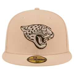 Jacksonville Jaguars New Era Candied Pecan 59FIFTY Fitted Hat - Tan outlet