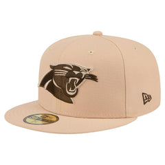 Carolina Panthers New Era Candied Pecan 59FIFTY Fitted Hat - Tan sale