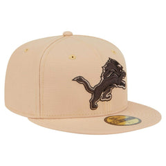 Detroit Lions New Era Candied Pecan 59FIFTY Fitted Hat - Tan cheap