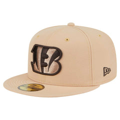 Cincinnati Bengals New Era Candied Pecan 59FIFTY Fitted Hat - Tan online