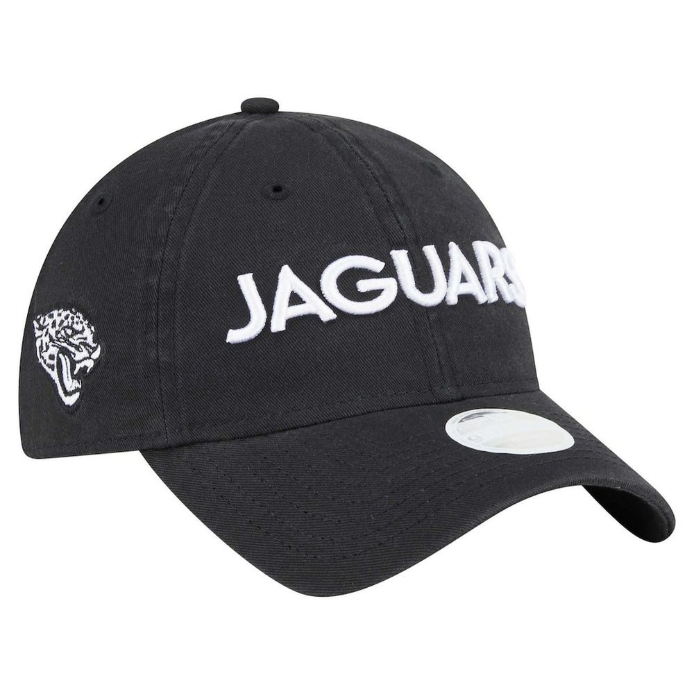 Jacksonville Jaguars New Era Women's Cece 9TWENTY Adjustable Hat - Black sale
