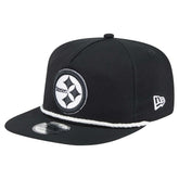 Pittsburgh Steelers New Era B-Dub Golfer Snapback Hat - Black outlet