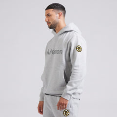 Boston Bruins lululemon Steady State Pullover Hoodie Heathered Silver Drop