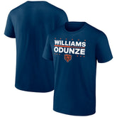 Caleb Williams & Rome Odunze Chicago Bears Election Players T-Shirt - Navy for sale