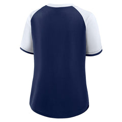 Dallas Cowboys Women's Height Advantage T-Shirt - Navy/White online