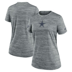 Dallas Cowboys Women's Sideline Velocity Dri-FIT T-Shirt - Gray | Nike online