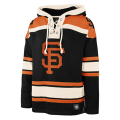 San Francisco Giants Superior Lacer Pullover Hoodie - Black | 47 brand