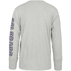 Colorado Rockies Fair Ball Franklin Long Sleeve T-Shirt - Gray | 47 brand