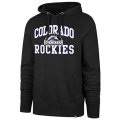 Colorado Rockies Velocity Headline Pullover Hoodie - Black | 47 brand