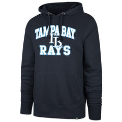 Tampa Bay Rays Velocity Headline Pullover Hoodie - Navy | 47 brand