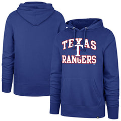 Texas Rangers Velocity Headline Pullover Hoodie - Royal | 47 brand