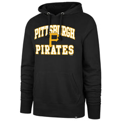 Pittsburgh Pirates Velocity Headline Pullover Hoodie - Black | 47 brand