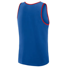 New York Rangers Logo Athletic Unmatched Success Tank Top Blue