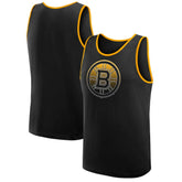 Boston Bruins Logo Athletic Unmatched Success Tank Top Black