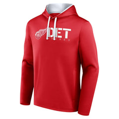 Detroit Red Wings Logo Athletic Head Start Pullover Hoodie Red