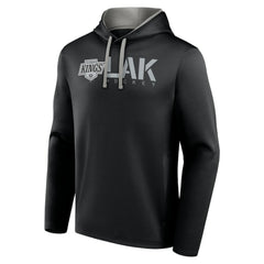 Los Angeles Kings Logo Athletic Head Start Pullover Hoodie Black