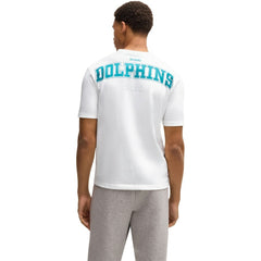 Miami Dolphins Hugo Boss Unisex Brady T-Shirt - White discount