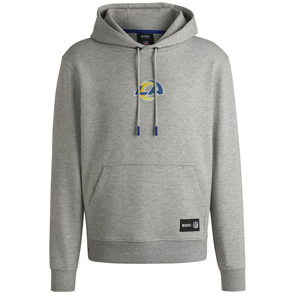 Los Angeles Rams Hugo Boss Unisex Woodson Tri-Blend Hoodie - Heather Gray online