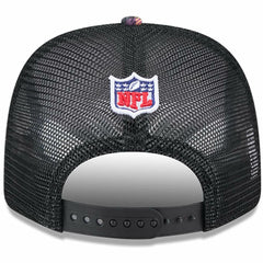 Cleveland Browns New Era 2024 NFL Crucial Catch Plaid 9SEVENTY Trucker Snapback Hat - Black online