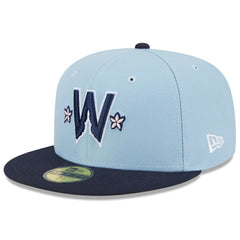 Washington Nationals 2025 City Connect 59FIFTY Fitted Hat - Light Blue/Navy | New Era