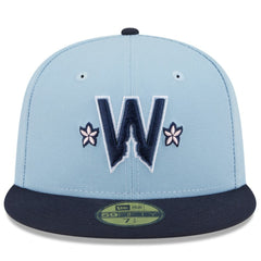 Washington Nationals 2025 City Connect 59FIFTY Fitted Hat - Light Blue/Navy | New Era