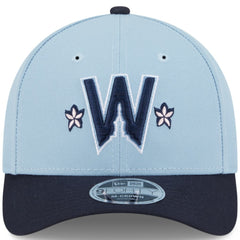 Washington Nationals 2025 City Connect 9FORTY M-Crown Adjustable Hat - Light Blue/Navy | New Era