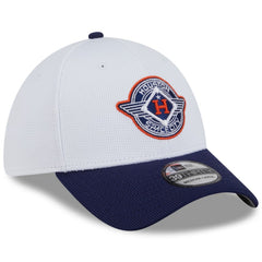 Houston Astros 2025 City Connect Batting Practice 39THIRTY Flex Hat - White/Navy | New Era