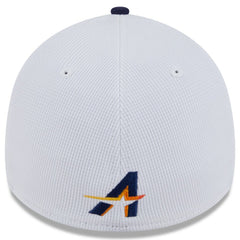 Houston Astros 2025 City Connect Batting Practice 39THIRTY Flex Hat - White/Navy | New Era