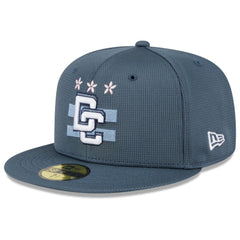 Washington Nationals 2025 City Connect Batting Practice 59FIFTY Fitted Hat - Blue | New Era
