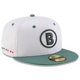 Boston Red Sox 2025 City Connect Batting Practice 59FIFTY Fitted Hat - White/Green | New Era