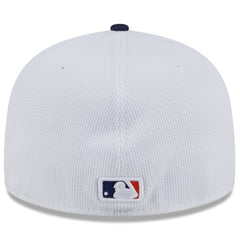 Houston Astros 2025 City Connect Batting Practice 59FIFTY Fitted Hat - White/Navy | New Era