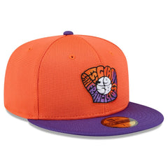 San Francisco Giants 2025 City Connect Batting Practice 59FIFTY Fitted Hat - Orange/Purple | New Era