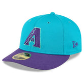 Arizona Diamondbacks 2025 City Connect Low Profile 59FIFTY Fitted Hat - Teal/Purple | New Era