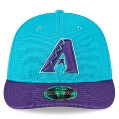 Arizona Diamondbacks 2025 City Connect Low Profile 59FIFTY Fitted Hat - Teal/Purple | New Era