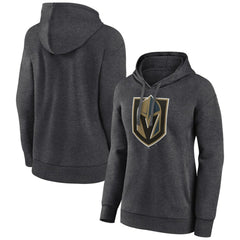 Vegas Golden Knights Women's Primary Logo Pullover Hoodie Charcoal