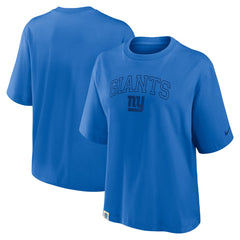 New York Giants Women's Glory Arch Boxy T-Shirt - Royal | Nike discount