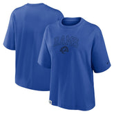 Los Angeles Rams Women's Glory Arch Boxy T-Shirt - Royal | Nike discount