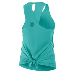 Miami Dolphins Women's Glory Open-Back Crisscross Dri-FIT Tank Top - Aqua | Nike cheap