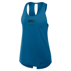 Seattle Seahawks Women's Glory Open-Back Crisscross Dri-FIT Tank Top - College Navy | Nike cheap