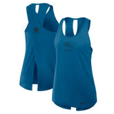 Denver Broncos Women's Glory Open-Back Crisscross Dri-FIT Tank Top - Turquoise | Nike sale