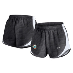 Miami Dolphins Women's Tempo Dri-FIT Shorts - Anthracite | Nike on sale